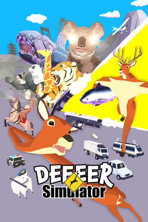 DEEEER Simulator: Your Average Everyday Deer Game poster image on Steam Backlog