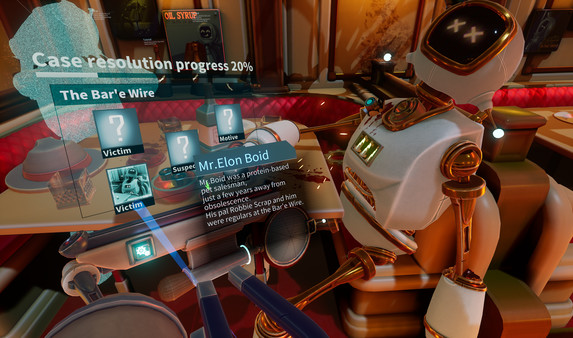 Mr.Hack Jack: Robot Detective for linux