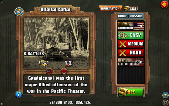 Скриншот из WWII TCG - World War 2: The Card Game
