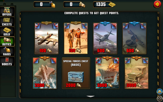 Скриншот из WWII TCG - World War 2: The Card Game