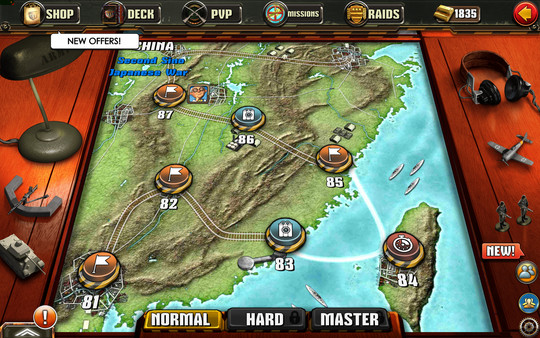 Скриншот из WWII TCG - World War 2: The Card Game