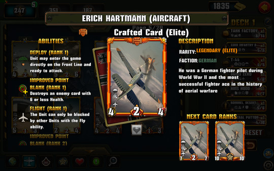 Скриншот из WWII TCG - World War 2: The Card Game