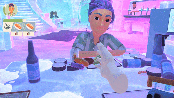 Table Manners: Physics-Based Dating Game