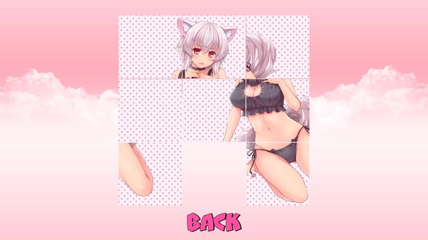 ECCHI NEKO GIRLS PUZZLEfor windows and Linux 1