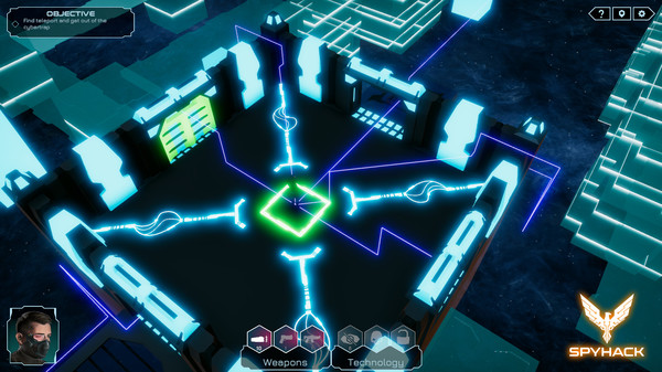 Скриншот из SpyHack Demo