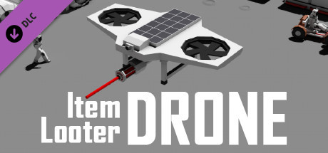 Away From Earth: Moon - Flyable Item Looter Drone cover art