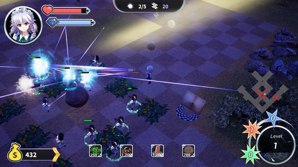 Скриншот из Gensokyo Defenders