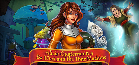 Alicia Quatermain 4: Da Vinci and the Time Machine cover art