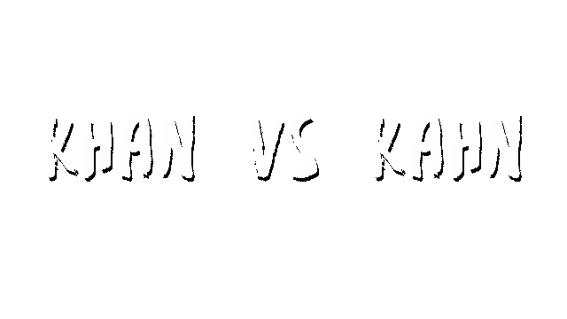 Khan VS Kahn Logo