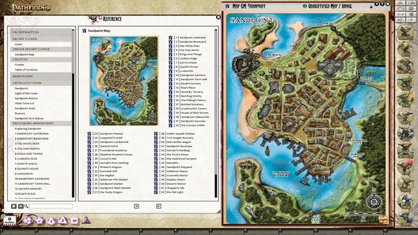 Скриншот из Fantasy Grounds - Pathfinder Campaign Setting: Sandpoint, Light of the Lost Coast (PFRPG)