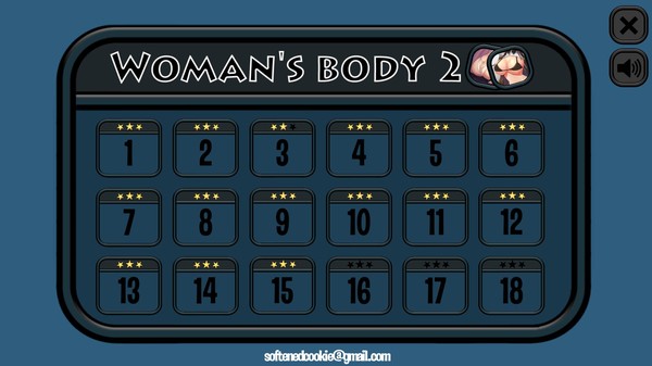 Woman's body 2 recommended requirements