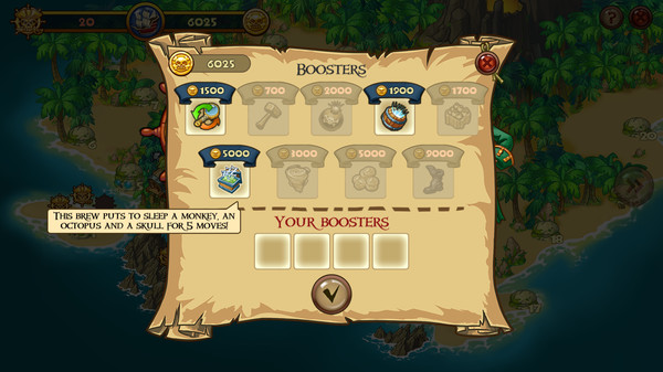 Match Three Pirates! Heir to Davy Jones game for windows Pc 1