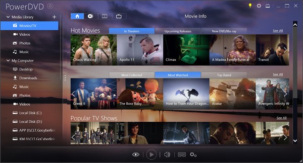 CyberLink PowerDVD 19 Ultra game for Linux 1