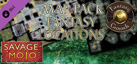 Fantasy Grounds - Map Pack Fantasy Locations (Map Pack) cover art