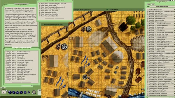 Скриншот из Fantasy Grounds - Map Pack Fantasy Locations (Map Pack)