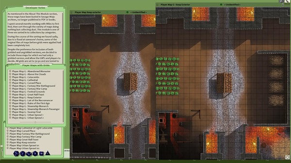 Скриншот из Fantasy Grounds - Map Pack Fantasy Locations (Map Pack)