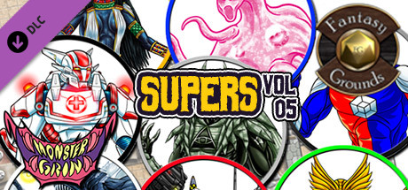 Fantasy Grounds - Supers, Volume 5 (Token Pack) cover art