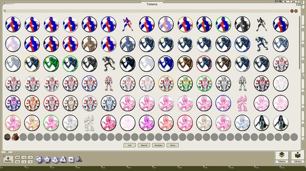 Скриншот из Fantasy Grounds - Supers, Volume 5 (Token Pack)