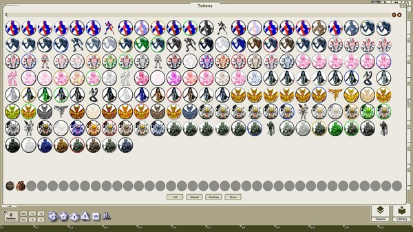 Скриншот из Fantasy Grounds - Supers, Volume 5 (Token Pack)