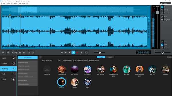 Скриншот из SOUND FORGE Audio Cleaning Lab Steam Edition