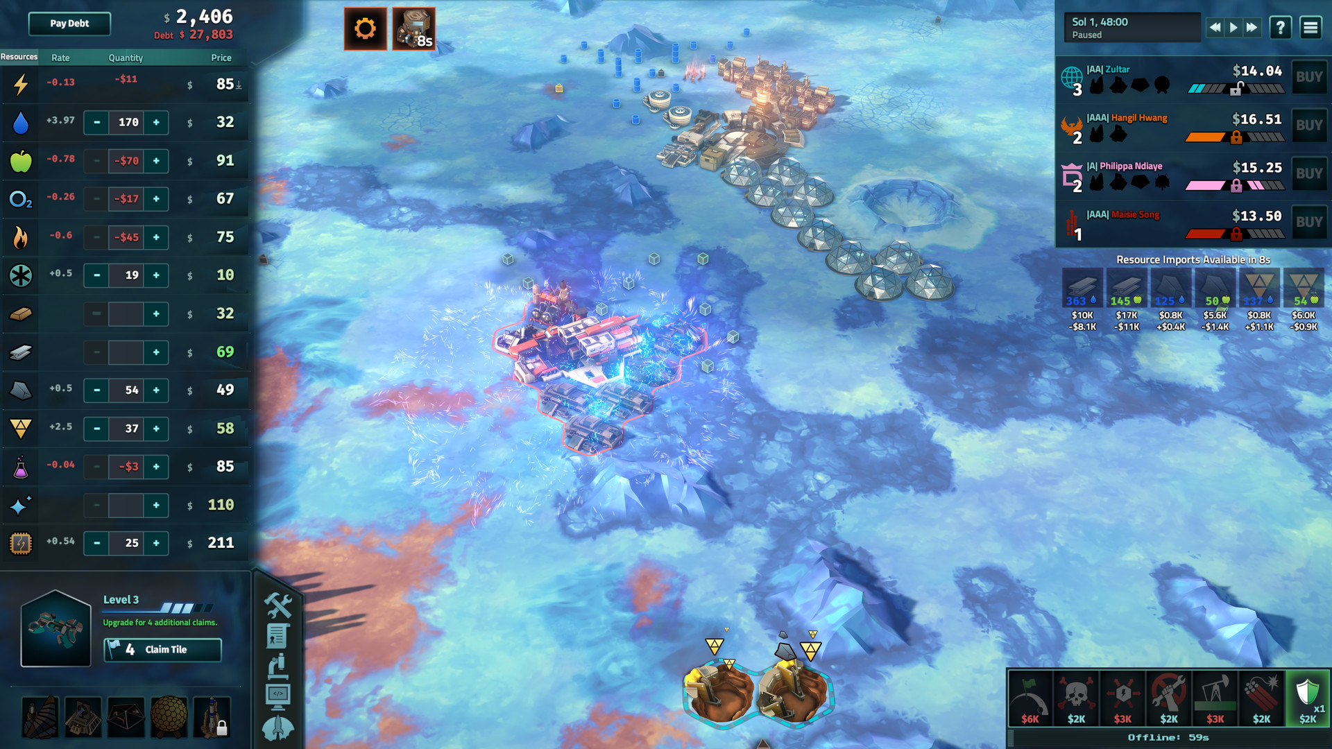 Steam Offworld Trading Company The Europa Wager Expansion