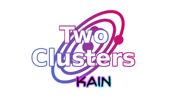 Two Clusters: Kain Logo