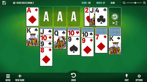 Скриншот из Solitaire Bliss Collection