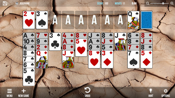 Скриншот из Solitaire Bliss Collection