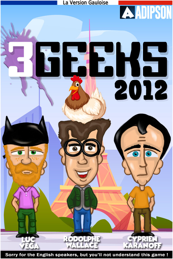 3 GEEKS - La version Gauloise pour les francophones ! for steam