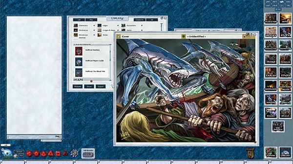 Скриншот из Fantasy Grounds - Hellfrost: The Blood Tide (Savage Worlds)