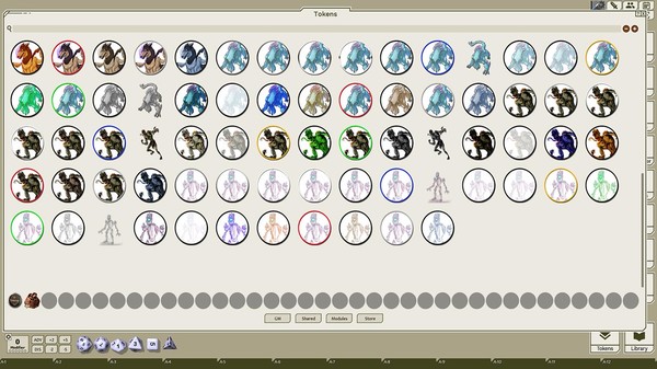 Скриншот из Fantasy Grounds - Strange Supernaturals, Volume 12 (Token Pack)