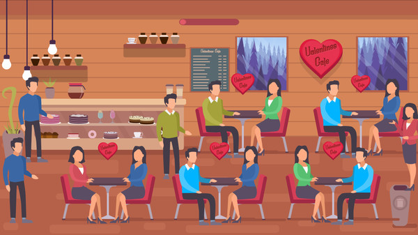 Скриншот из Valentines Cafe Скриншот из Valentines Cafe
