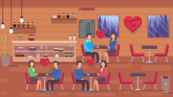 Скриншот из Valentines Cafe Скриншот из Valentines Cafe
