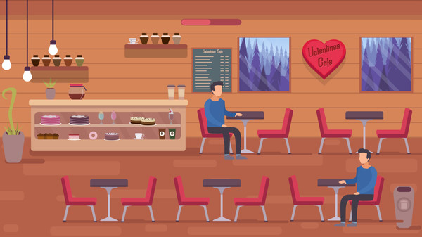 Скриншот из Valentines Cafe Скриншот из Valentines Cafe