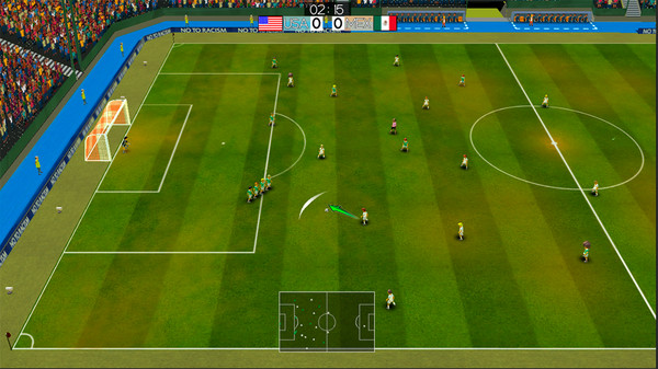 Super Arcade Soccer game for windows Pc 1