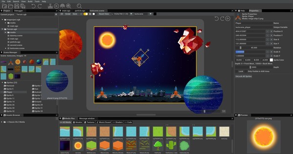 AppGameKit Studiofor windows and Linux 1