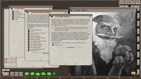 Скриншот из Fantasy Grounds - Chucks Dragons (5E)