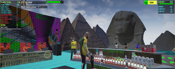 BFGE (Bartender Flair Game)for windows and Linux 1