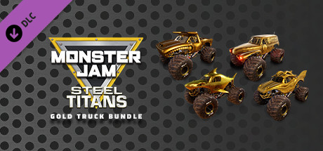 Monster Jam Steel Titans - Gold Truck Bundle cover art