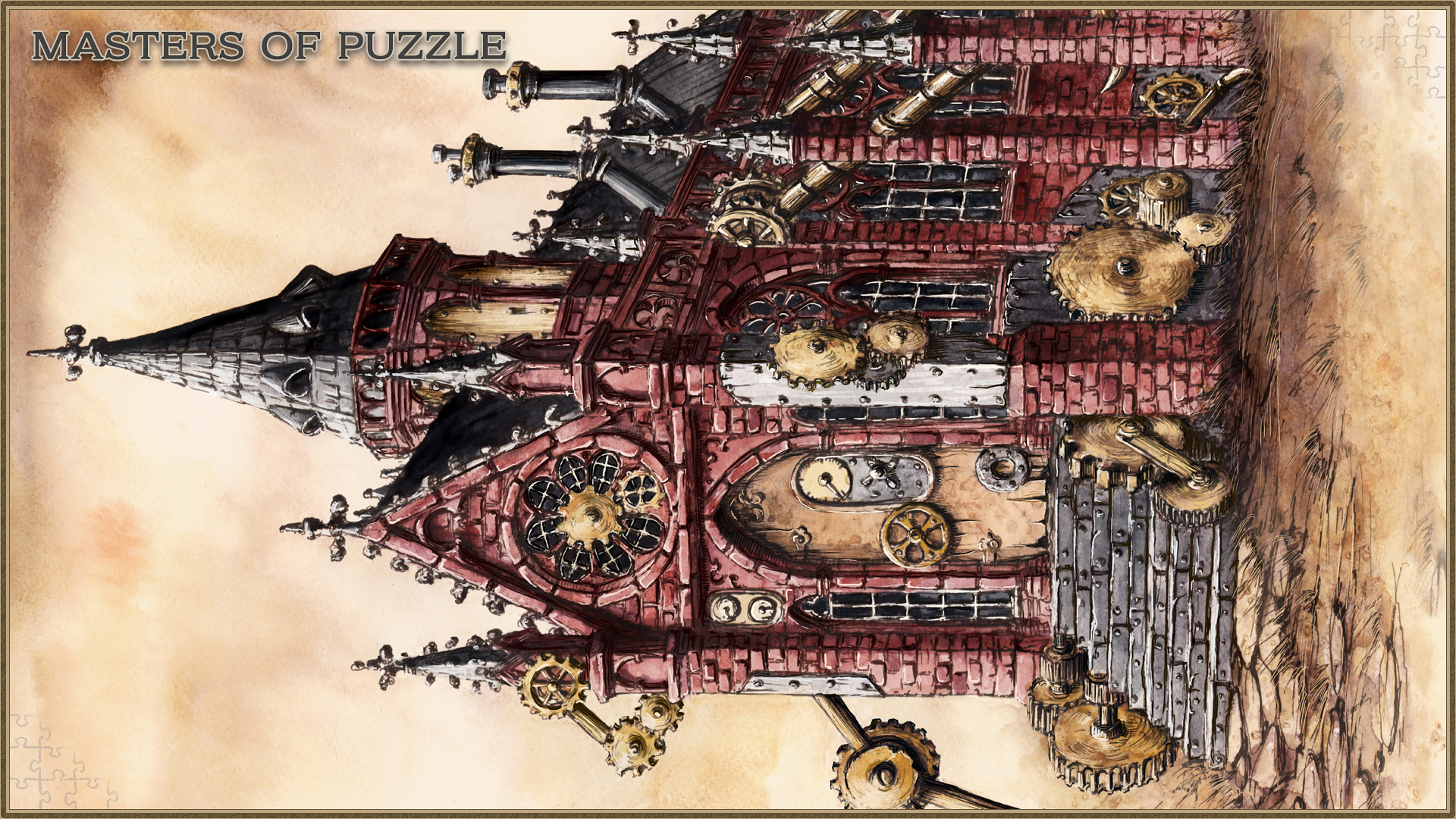 Steampunk Puzzle Box Mecanigma
