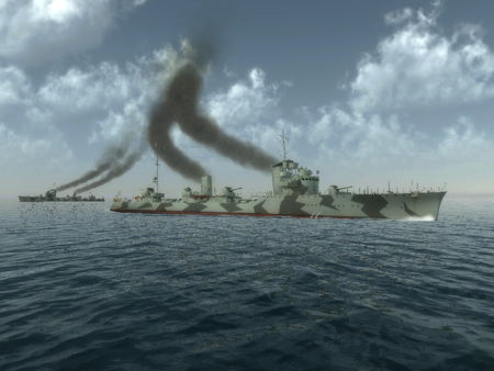 Скриншот из PT Boats: South Gambit