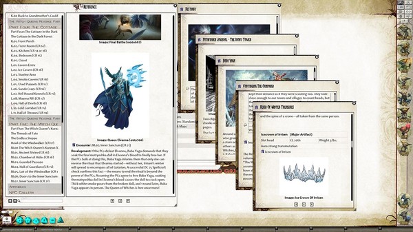 Скриншот из Fantasy Grounds - Pathfinder RPG - Reign of Winter AP 6: The Witch Queen's Revenge (PFRPG)