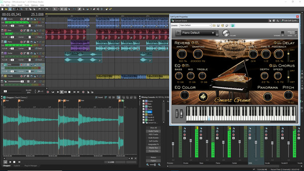 Скриншот из ACID Music Studio 11 Steam Edition