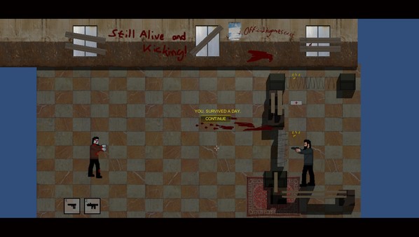 Скриншот из 2D Zombie Survival