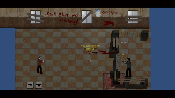 скриншот 2D Zombie Survival 1