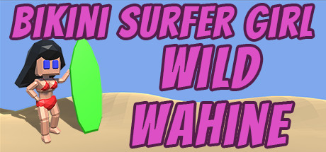 Bikini Surfer Girl - Wild Wahine cover art