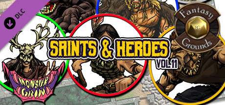 Fantasy Grounds - Saints & Heroes, Volume 11 (Token Pack) cover art