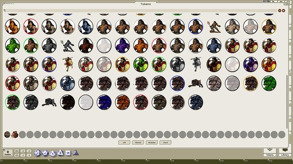 Скриншот из Fantasy Grounds - Saints & Heroes, Volume 11 (Token Pack)