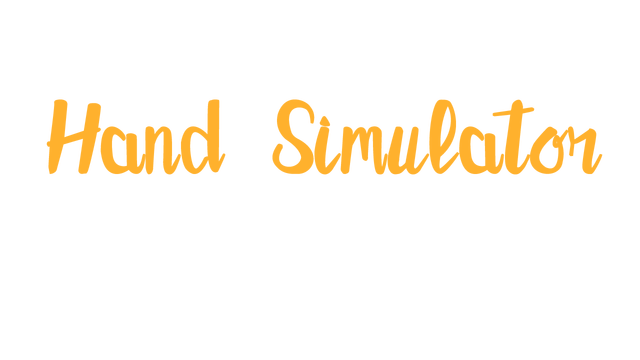 Hand Simulator: Horror Logo