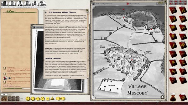 Скриншот из Fantasy Grounds - Call of Cthulhu Adventure Pack 1 (Call of Cthulhu 7E)